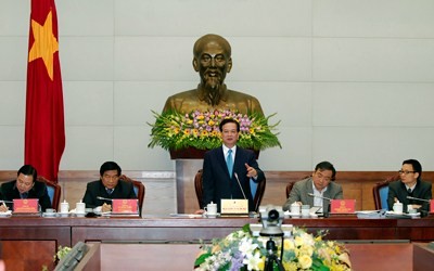 Thủ tướng làm việc với lãnh đạo tỉnh Hà Giang - ảnh 1